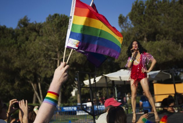  tenth annual gay pride parade in Jerusalem August 2, 2012 