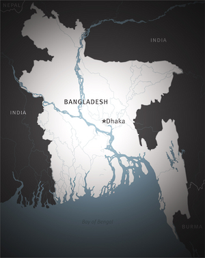  2012 Bangladesh Map 
