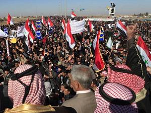  demonstration in Fallujah 