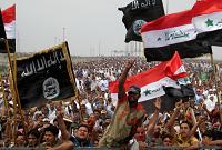  Huge rally in Fallujah Iraq 