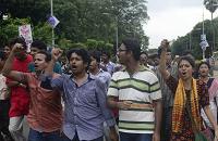  Bangladeshi social activists took part in a nationwide strike over the conviction and sentencing of Azam 