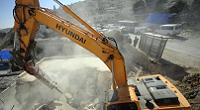  bulldozer demolished a Palestinian home in East Jerusalem Wednesday, Feb. 5, 2014 