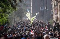 Islamic Power in Egypt: Unarmed Demonstrators Defy Military Coup 
& Support President Morsi 