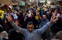  Islamic Power in Egypt: Unarmed Demonstrators Defy Military Coup 
& Support President Morsi 