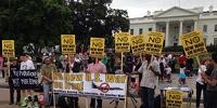  White House demonstration against Iraq war 