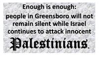  Greensboro NC protest against Israel 