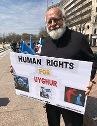  rally supporting Ughyars DC 