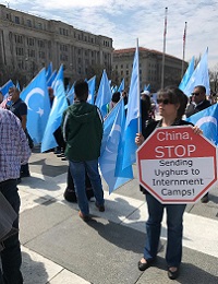  rally supporting Ughyars DC 